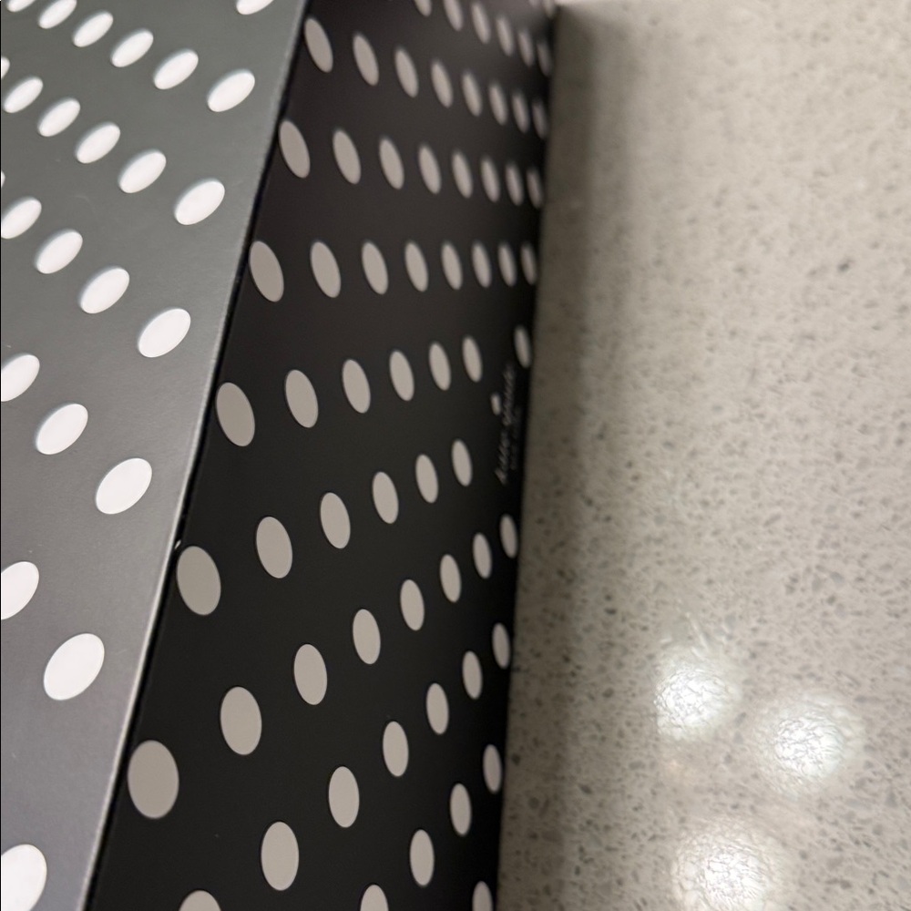 Kate Spade Black and White Polka Dot Box - Picture 6 of 8